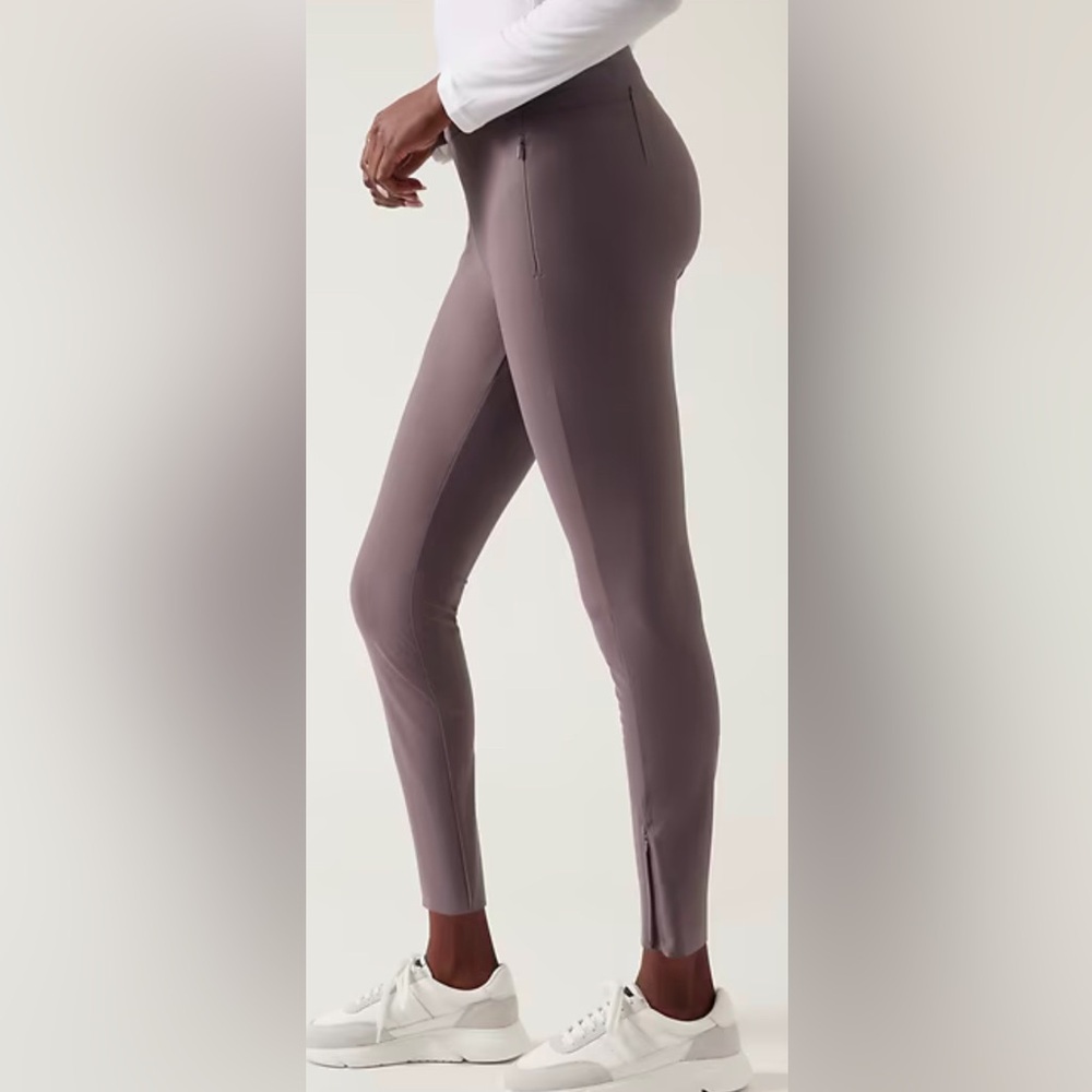 Athleta Stellar Tights, Dusk Violet, sz 4P